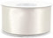 Satinband 38mm x 25m Rolle - FARBAUSWAHL in 3/6/12/18/25/38/50/75/100mm - farbecht & waschbar - Schleifenband für Hochzeit - Geschenkband zum Verpacken Dekorieren Basteln - Ivory/Elfenbein 810