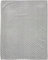 Alvi Microfaser Decke - Kuscheldecke 75x100 cm Stars silber 608-9