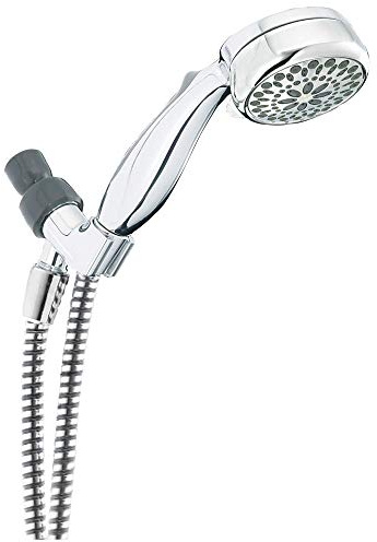 Delta Faucet 75701C Maximum Flow 7-Spray/Massage Rubbed Clean Showerhead, Handheld, Chrome, 1.8-GPM - Quantity 1