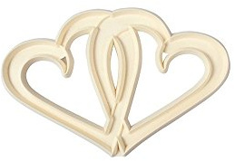 FMM Entwined Hearts Cutter - For Sugarcraft Cake Decoration
