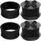 Leadaybetter Ersatzfilter für Bissell Staubsauger Bissell Style 9 Filter schwarz