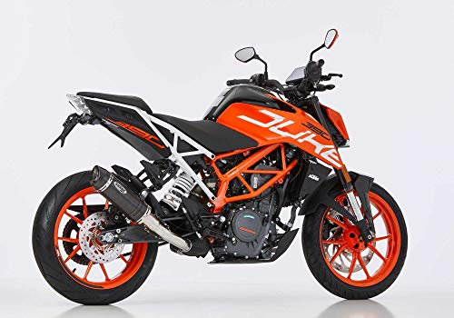 Pot d'échappement compatible avec KTM 125 Duke 2017-2019 SHARK Street GP Slip on (1-1) Super court
