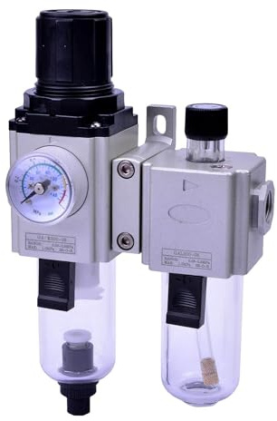 RIEGLER 178362-GACL 06 Wartungseinheit 2-tlg. »GA-mini«, PC, BG 200, G1/4, 1,5-9 bar, HA, 1Stk