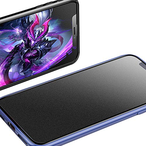 JELLYEA 3 unidades de película mate para iPhone XR / 11 cobertura completa 3D antirreflejos antihuellas de cristal templado mate 9H HD protector de pantalla mate película protectora para iPhone 11/XR,