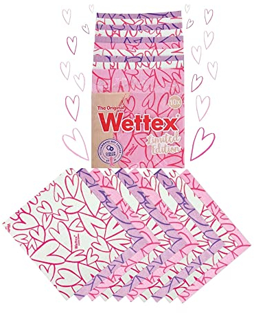 Wettex Das Original schwedische Spültuch, super saugfähig, Limitierte Edition, 10 Stück