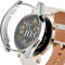 Miimall Funda Compatible con Huawei Watch GT3 42mm, Estuche con TPU Protector de Pantalla, Protección Completo Anti-Choque Anti-Rasguños HD Carcasa para Huawei Watch GT3 42mm-Plata