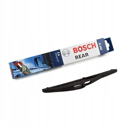 KO-BOSCHAEROECO Scheibenwischer für Heckscheibe kompatibel mit Jeep Renegade Bj. ab 2014 ideal angepasst Bosch TWIN, schwarz