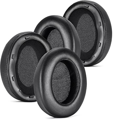 XBERSTAR Earpads Replacement for Sony WH-XB910N Wireless Headphones Ear Cushions headphones earpads for Sony XB910N Ear Pads (2 pair black earpads)