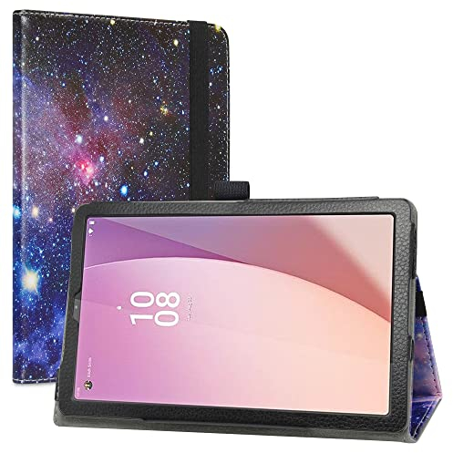 LiuShan Funda para Lenovo Tab M9 ,Folio Soporte PU Cuero con Funda Caso para Lenovo Tab M9 9 Pulgadas Tablet TB-310FU(No es Compatible con Otros Modelos),Galaxy