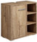 Badezimmer Badmöbel Neptunes 60cm Braun Eiche - Unterschrank Badmöbelset Badschrank Schrank Waschbeckenunterschrank