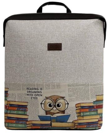 DOGO Unisex Slim Backpack, grau