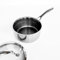 Cooksy Hybrid-Edelstahl-Kochtopf mit Deckel, 1,5 l