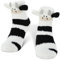 SATINIOR Winter Weiche Flauschige Tier Kuschelsocken 3D Flauschige Hausschuhe Socken Warm Süße Haussocken für Damen Mädchen (Kuh)