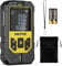 Nikotek Laser Entfernungsmesser 120m, Digitales Laser Entfernungsmesse mit Pythagoras/Abstand/Fläche/Volumen Messungen, M/In/Ft, 2X 1,5-V Batterien, IP54, Schutztasche