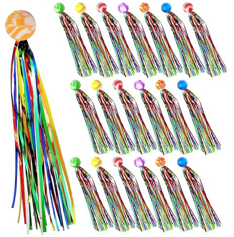 Lithyc 20 StüCk Gummiball Kinder - Band-HüPfball - Flummis FüR Kinder - Geburtstagsgeschenk - Springball FüR Kinder - Geeignet FüR Geburtstagsfeiern, Kinderfeste
