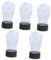 Housoutil 5st Fußballschädellichter Halloween-wohndekoration Haushaltsdekoration Leuchtreklame Mini-fußball Wohnakzente Dekor Halloween-skelett Innenlampe Nachtlampe Valentinstag Acryl