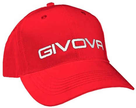 Cap with RED Visor Tg. Unique