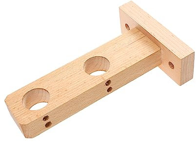 HOLIDYOYO Roman Pole Bracket Shower Scrubber Towel Rail Clothing Ceiling Adjustable Rope Gold Wall Ladder Shower Hooks Towel Rack Rods Clear Drill Shower Curtains Shower Curtain Support Wood