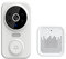 ZKLGS Video Doorbell Wireless, Tuya Smart Home Door Bell Outdoor Wireless Doorbell Camera Chime Two-way Talk Intercom Night Vision for Home Security(Bianco)