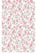 Klebefolie - Möbelfolie Rosa Blümchen - Biedermeier Look - 67 cm x 200 cm Dekorfolie