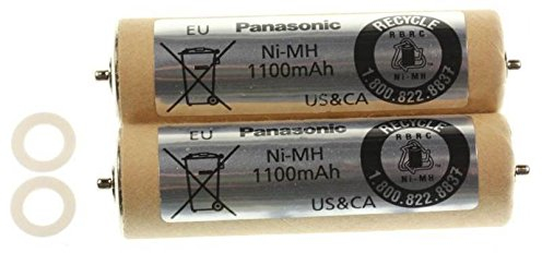 Panasonic Set mit 2 Akkus 1,2 V Rasierer ER160 ER161 ER1511 ER1610 ER389