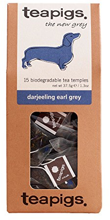 TEAPIGS Darjeeling Earl Grey Tea, 15 CT