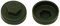 TechFast Roofing Screw Cover Caps | 16mm | Olive Green - Plastic | Box 100