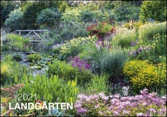 Landgärten - Kalender 2021 - Alpha Edition-Verlag - Fotokalender mit wundervollen Gartenlandschaften - 50 cm x 33,8 cm