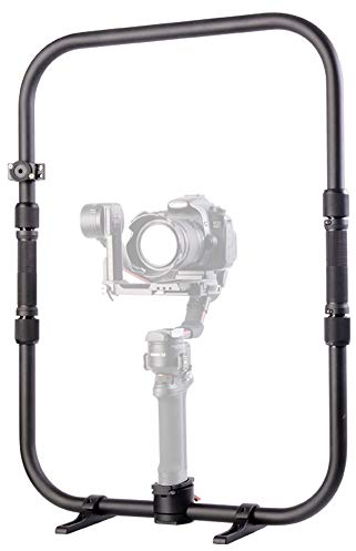 DF DIGITALFOTO Magic Ring X Anillo de Mano, Anillo de Manillar Dual con Adaptador de Engranaje, Compatible con dji Ronin S Ronin S2 Ronin SC Ronin SC2 MOZA Air 2, etc.