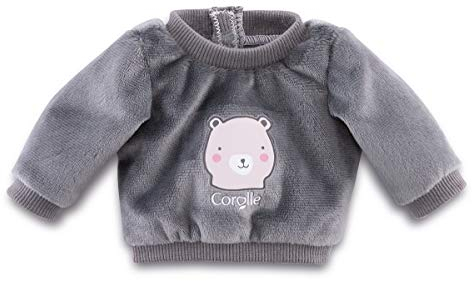 Corolle 9000140990 - Mon Grand Poupon Pullover Bär, für alle 36cm Corolle Babypuppen, ab 2 Jahren