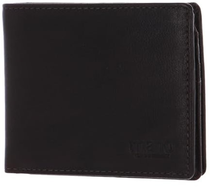 mano Don Pietro - Geldbörse 12 cm Dunkelbraun