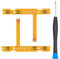 MMOBIEL Cable flexible de cinta de botón SL y SR 2 pzas. compatible con el mando Joy-Con de la Nintendo Switch. Incluye destornillador de tres puntas