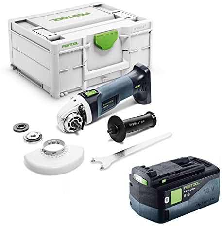 Festool Akku-Winkelschleifer AGC 18-125 EB-Basic + BP 18 Li 5,2 AS-ASI 577031