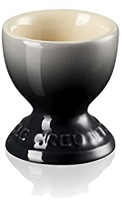 Le Creuset Stoneware Footed Egg Cup, 9 g, 5.3 x 5.3 x 5.9 cm , Flint, 81702004440099