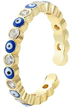 PAIHUIART Ring Ringe Damen Bijouterie Frauen Schmuck New Multicolor Emaille Ring Fine Row Marry Rings for Women Adjustable Opening Row Rings Trend Fashion Jewelry Resizable S1