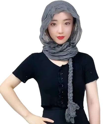 LJGFW Schals Stirnband Muslim Hijab Turban Tuch Ethno Stil Schals Mehrzweckhut Sonnenschutz Kappe Bandana Halsbekleidung