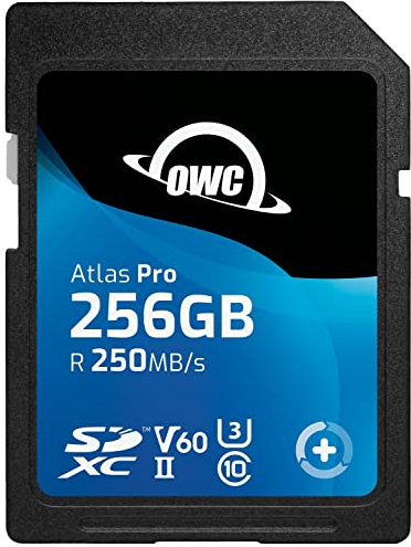 OWC Atlas Pro 256 GB SDXC UHS-II V60 Medienkarte