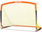 Dimples Excel Fußballtor Netz für Garten und Außenbereich Fußballtraining für Fußballliebhaber (7'×5'- Orange Schwarz)