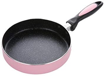 OQHAIR Padella Antiaderente in Lega di Alluminio per Pancake, Bistecca, Uova, frittata, Torrone, marmellata, marmellata, Padella, Rivestimento, pentola