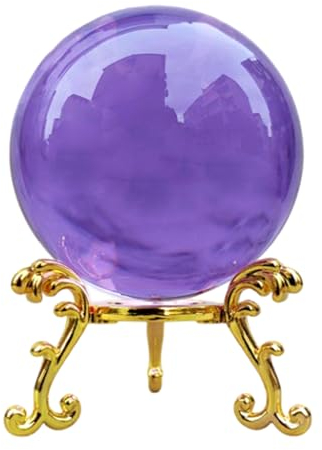 2 Piezas Bola de Cristal Transparente para Decoración del Hogar y Fotografía