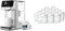 Philips Wasser Station, Spender für gefiltertes heißes Wasser & Wasserfilter-Kartuschen, 12er-Pack, Brita-kompatibel, reduziert MIKROPLASTIK, CHLOR, Kalk, SCHWERMETALLE