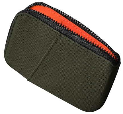 ALPAKA Zip Card Pouch – Kartenetui mit RFID-Schutz | YKK-Reißverschluss, minimalistisch, für Karten, kompatibel mit HUB-Ökosystem, Axoflux 210D