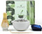 Artcome 7 Pcs Complete Matcha Tea Ceremony Kit - Bowl, Whisk, Scoop, Strainer, Powder, Set for Usucha, Koicha, Latte (White)