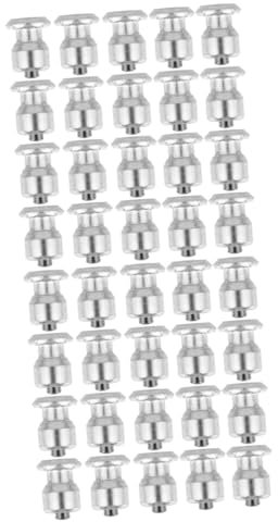 BUGUUYO 2 Juegos de Tornillos para Neumáticos de Coche Tacos de Nieve Antideslizantes para Tacos de Rueda Tornillos para Neumáticos Fácil Instalación 50 Unidades