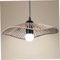 Paralume in corda di carta intrecciata da 11,8 pollici Paralume in rattan simulato Paralume in stile boho retrò Paralume per lampada a sospensione Paralume rustico per lampada da soffitto per soggiorn