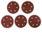 Disques abrasifs 225 mm 6 trous Grain 40-2000 pour polisseuse murale électrique (grain 2000)