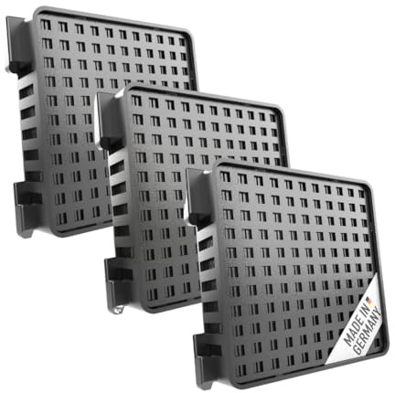 Fidly 3x Aktivkohlefilter für Liebherr Fresh Air 9882460 744021-00 9096989 09882429, Ersatzfilter für den Kühlschrank als Geruchsfilter für optimale Luftreinigung, Made in Germany (3 er Set)