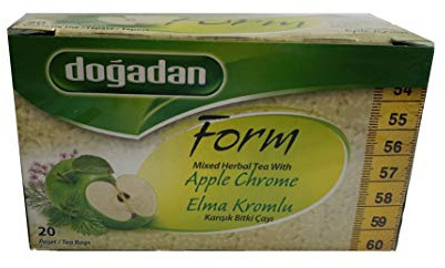 Dogadan Prem.Form Mixed Herbal Tea with Apple Chrome(1 box/20 teabags)