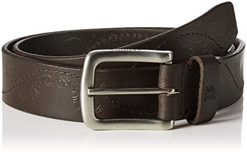LERROS Herren Grürtel Gürtel, Braun (Dark Brown 780), 90