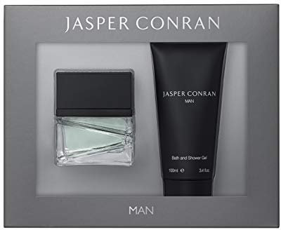 Jasper Conran Signature Man EDT 40 ml + Bath & Shower Gel 100 ml, Sweet, 2 Count